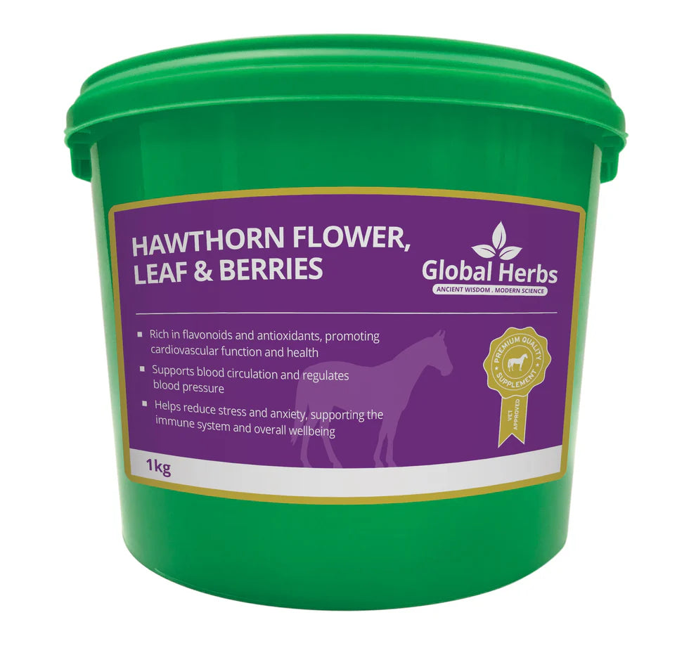 Global Herbs Hawthorne Flower/Leaf & Berries