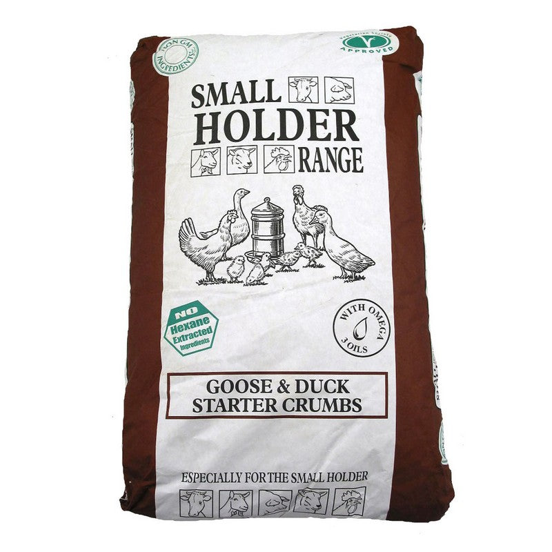 Allen & Page Small Holder Range Goose & Duck Starter Crumbs