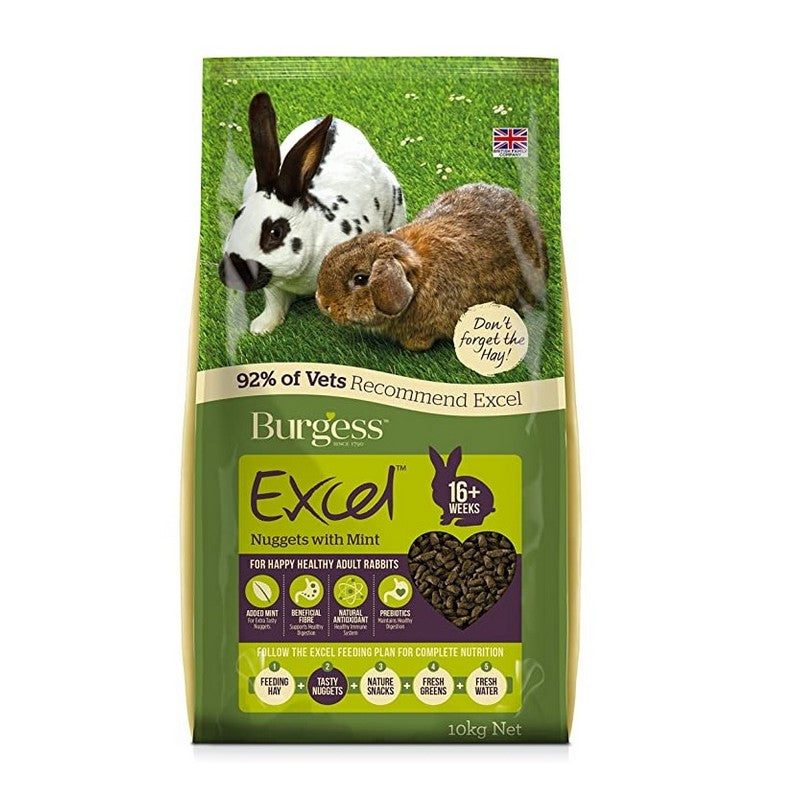 Burgess Excel Rabbit Nuggets 10kg