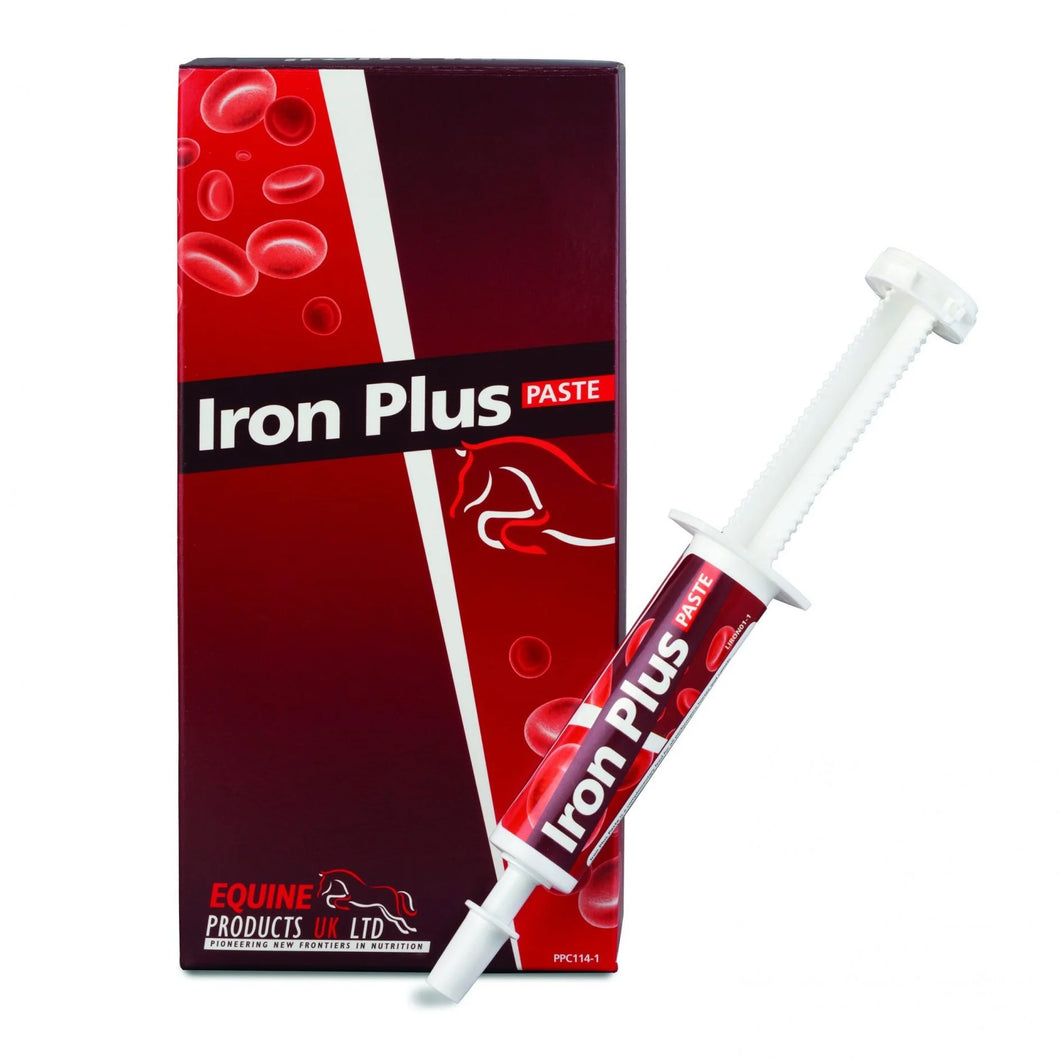 Equine Products UK Iron Plus Paste 6 X 30ml