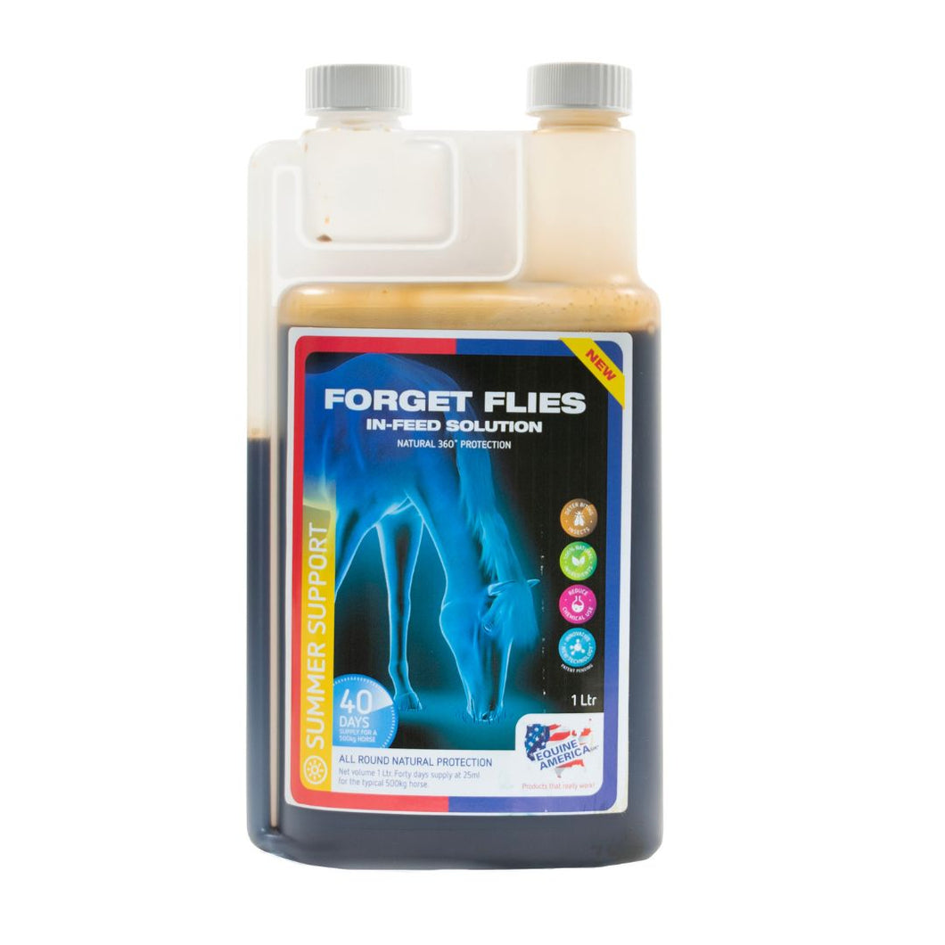Equine America Forget Flies (in feed solution) 1L