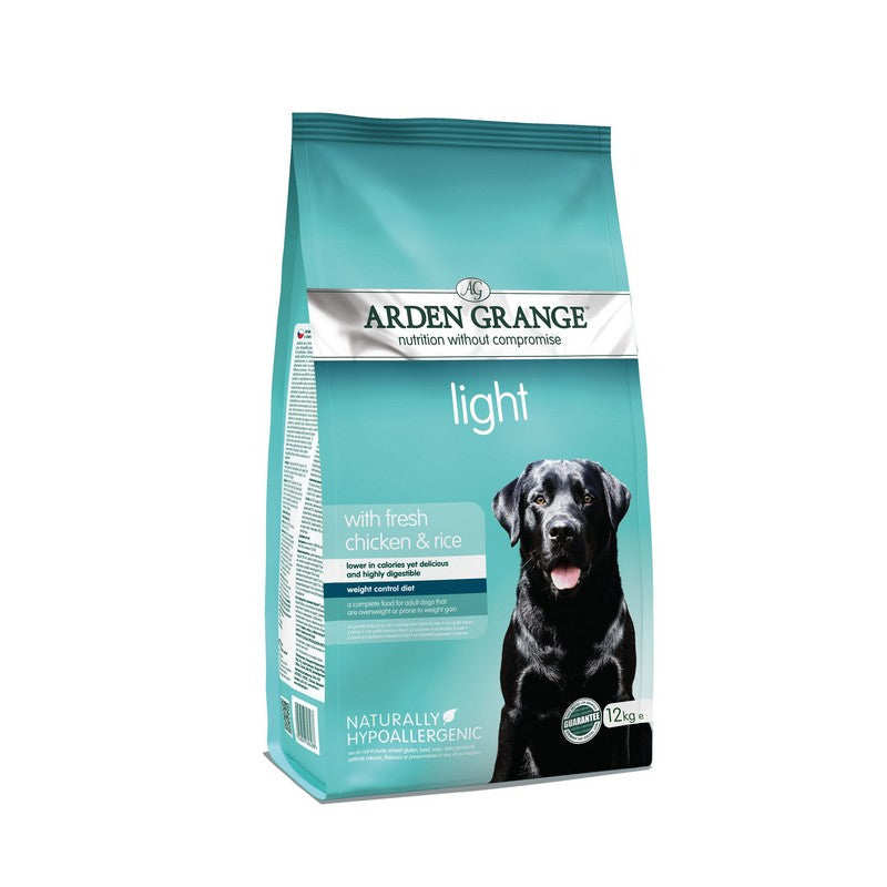 Arden Grange with Chicken & Rice Light Dog Food 12kg