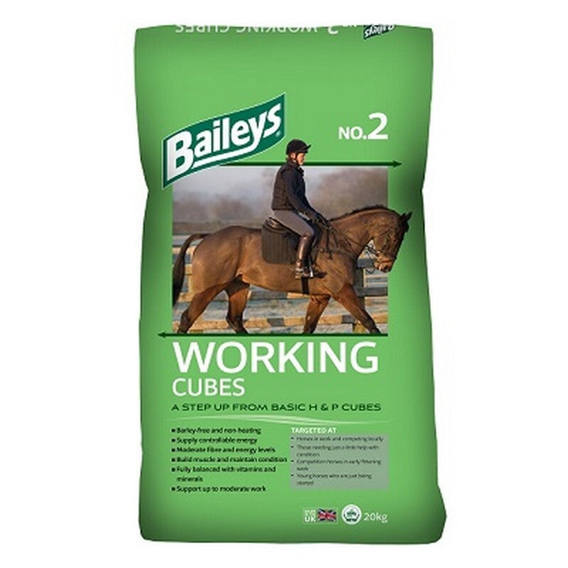 Baileys No.2 Working Horse & Pony Cubes 20kg