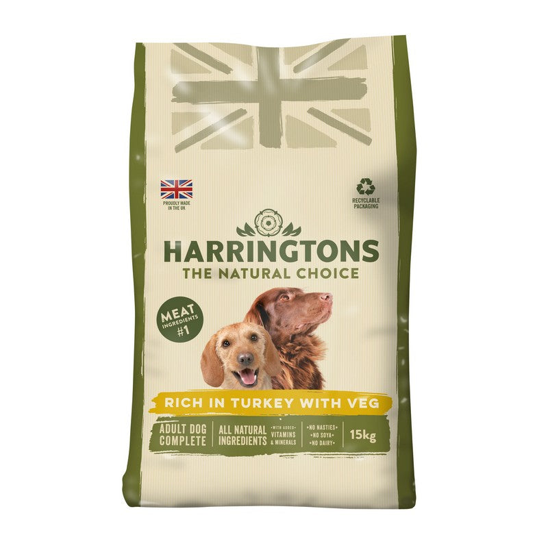 Harringtons rich in Turkey & Vegetables 15kg