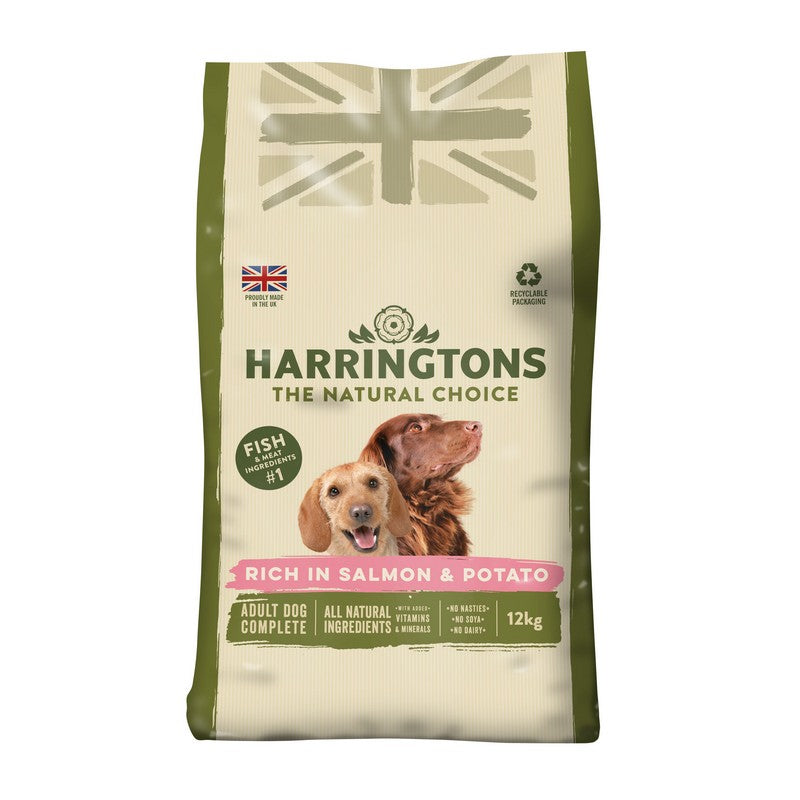 Harringtons Adult rich in Salmon & Potato 12kg