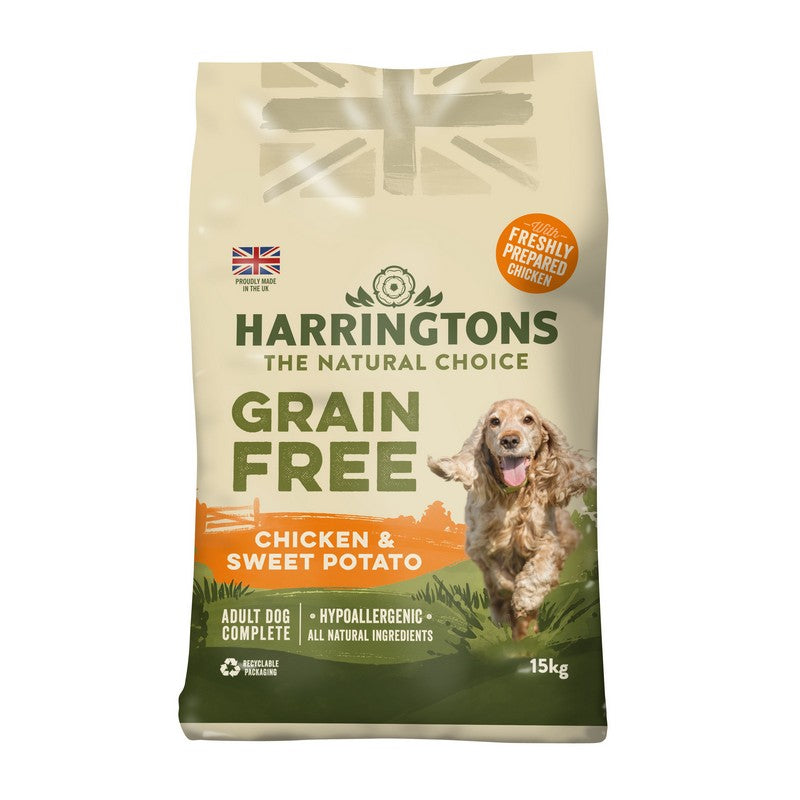 Harringtons Dog Adult Grain Free 15kg