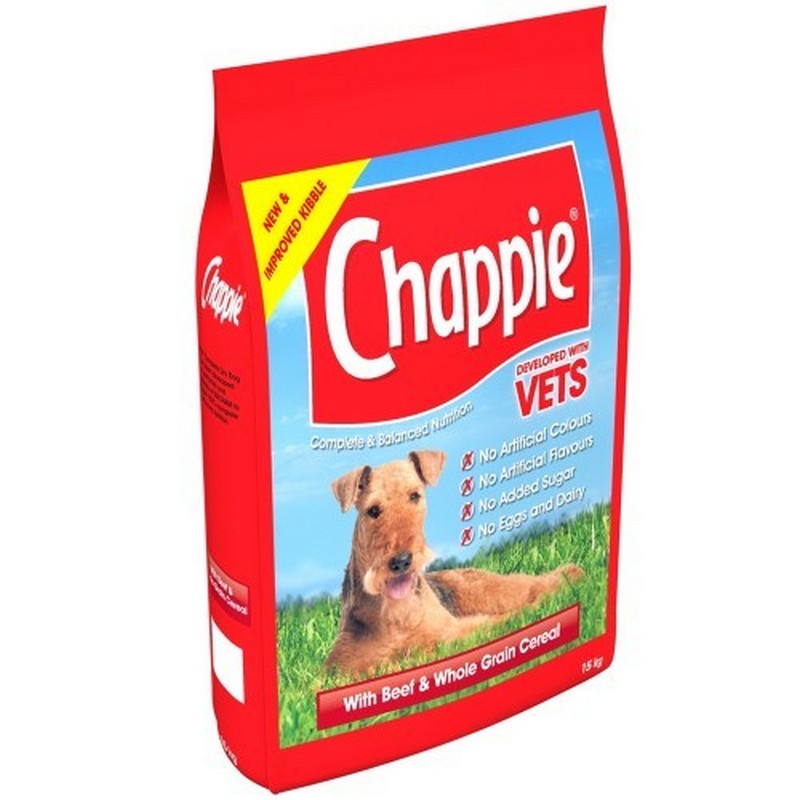 Chappie Complete Adult Beef & Cereal 15kg
