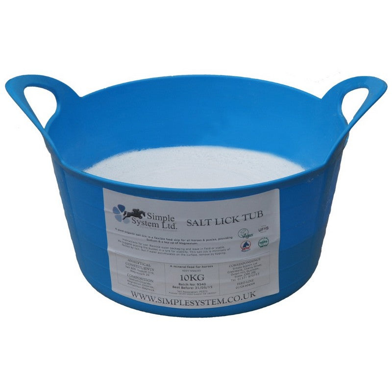 Simple System Salt Lick Tub 10kg