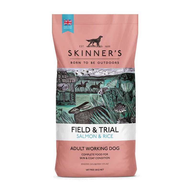 Skinners Field & Trial Salmon & Rice 15kg