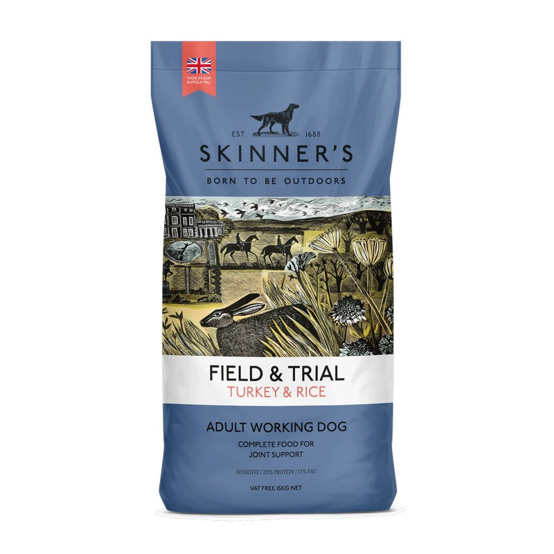 Skinners Field & Trial Turkey & Rice 15kg