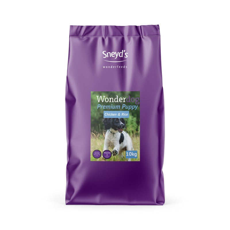 Sneyds Wonderdog Puppy Premium Chicken & Rice 10kg