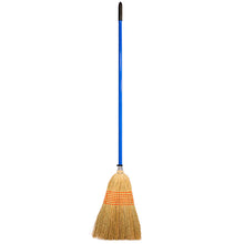 Load image into Gallery viewer, Red Gorilla Corn Broom Coloured Steel Handle
