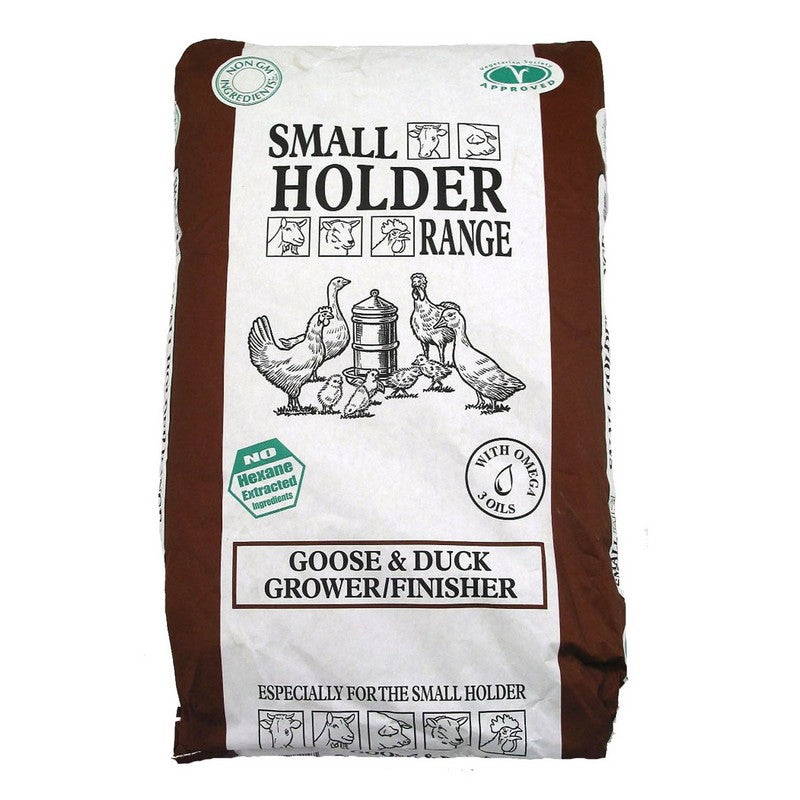 Allen & Page Small Holder Goose & Duck Grower/Finisher Pellets