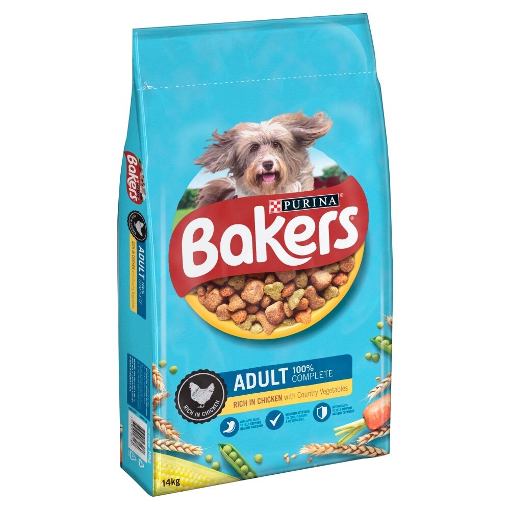 Bakers Complete Adult with Chicken & Veg 14kg