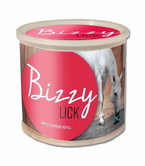Bizzy Bites Horse Lick Toy Refill (Original, Apple, Garlic & Mint)