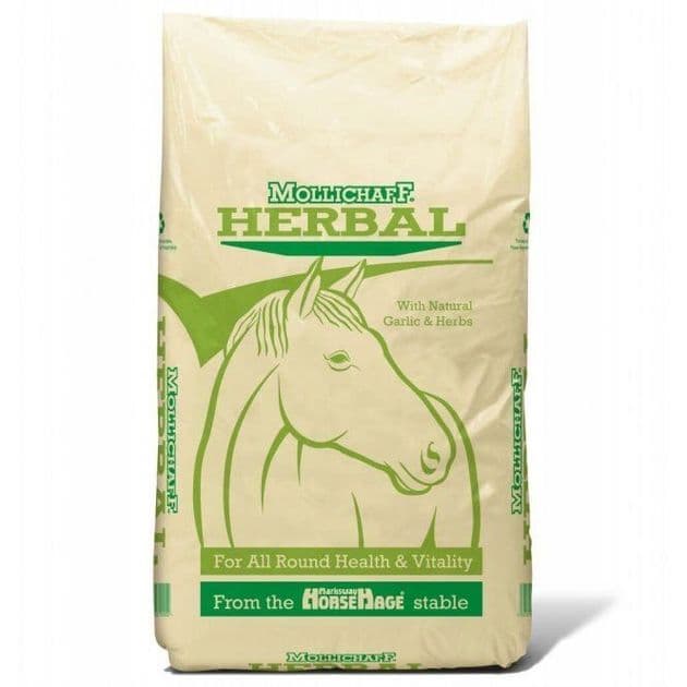 Mollichaff Herbal with Mint & Garlic 12.5Kg