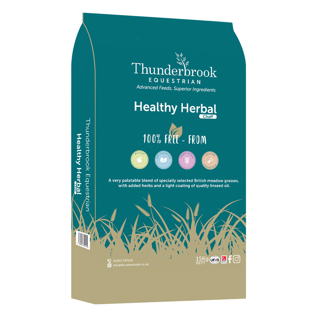Thunderbrook Equestrian Healthy Herbal Chaff 15kg Jo