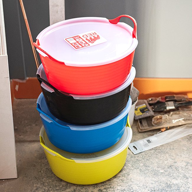 TUBTOPS - Medium Lid fits 15L & Small Plas